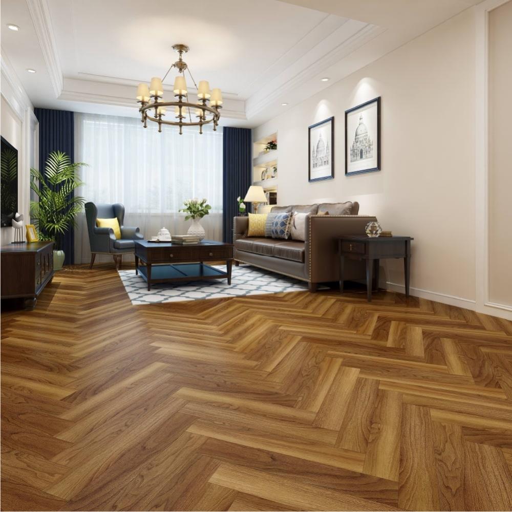 Authentic Herringbone | Herringbone Superior Walnut | 12mm | SWISS KRONO | Laminate Flooring