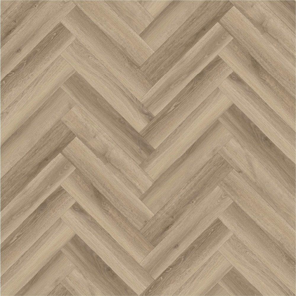 Herringbone | Sandstone Oak | 8mm | Decora | Laminate Flooring
