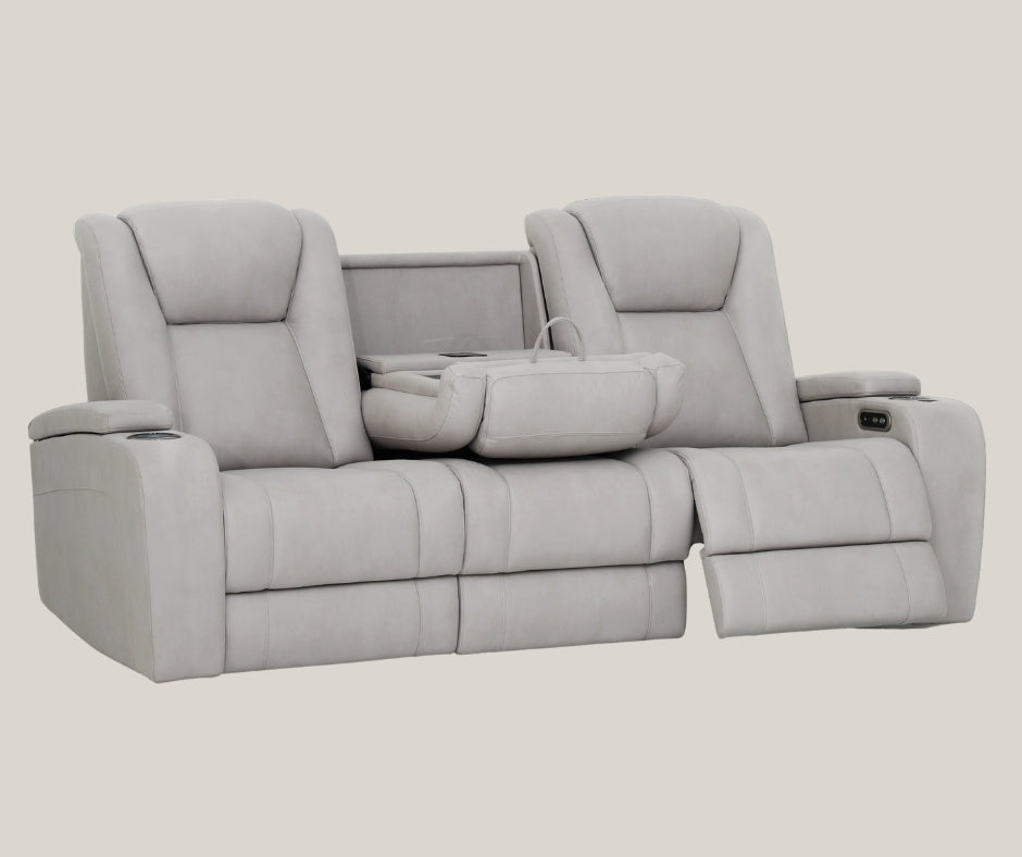 Jesse Sofa with Electric Head and Foot Recliner