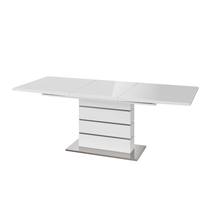 Massimo 160-220Cm High Gloss Butterfly Extending Dining Table