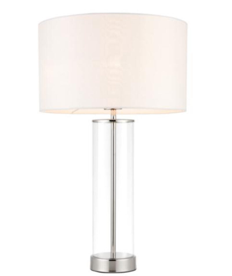 Lessina Table Lamp Nickle