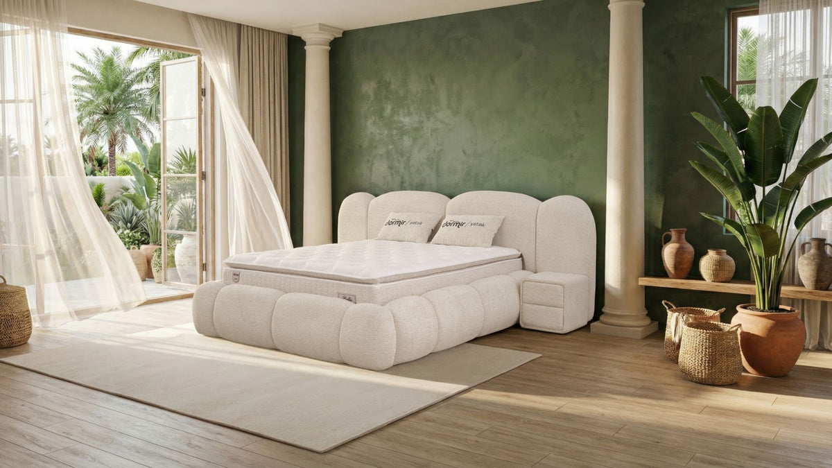 The Bella XL Luxury Ottoman Bed | With Matching Bedside Tables