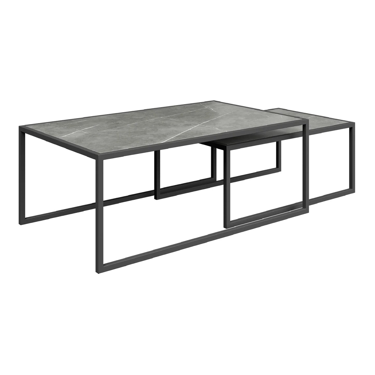 Brando Set Of 2 Ceramic Coffee Table Set