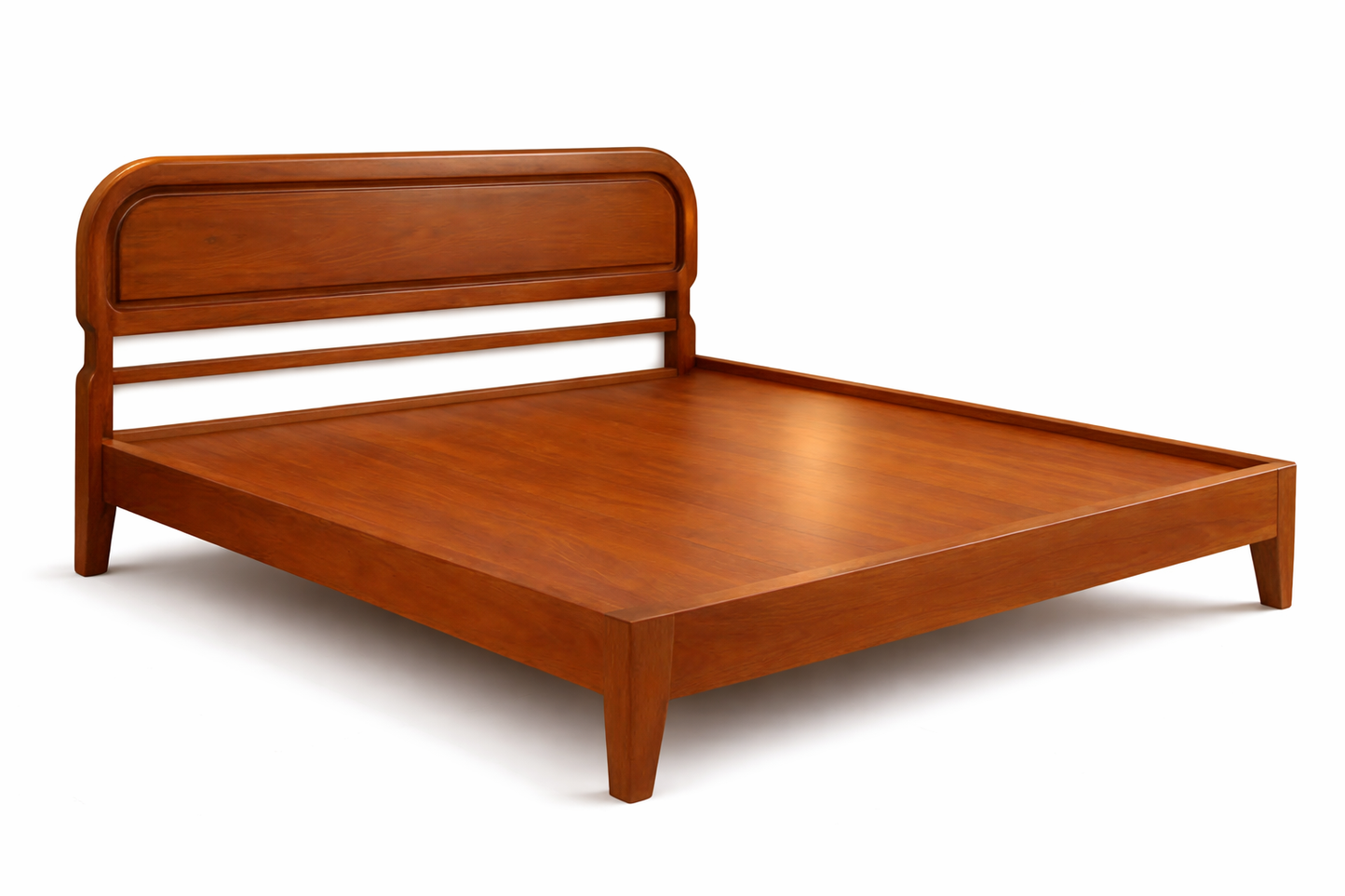 The Mangala Bed | Solid Teak Wood | Made in India | 10 Yr warranty