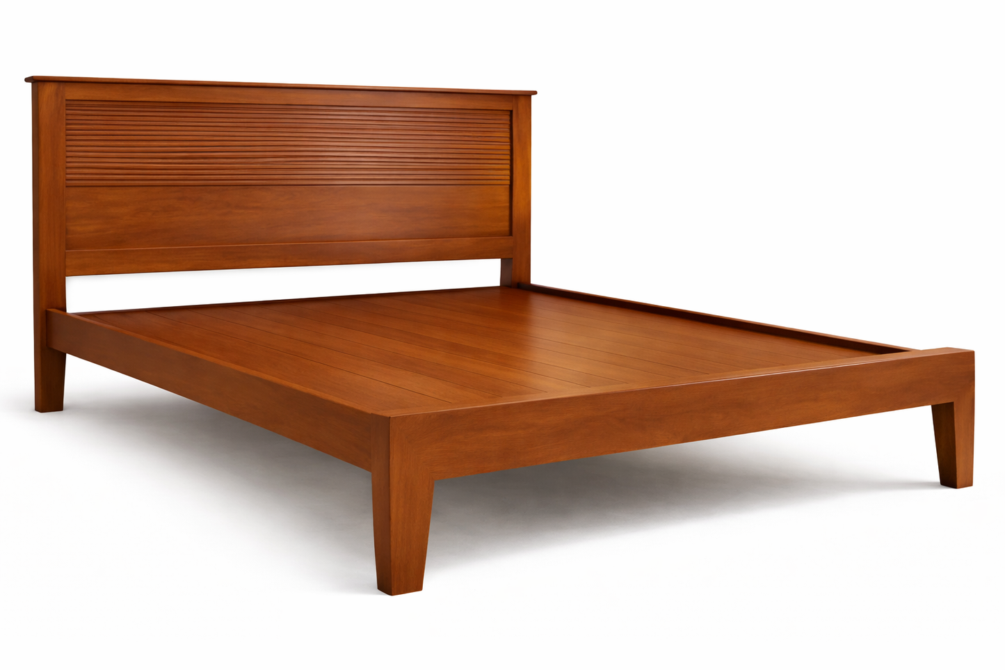The Vesper Bed | Solid Teak Wood | Made in India | 10 Yr warranty