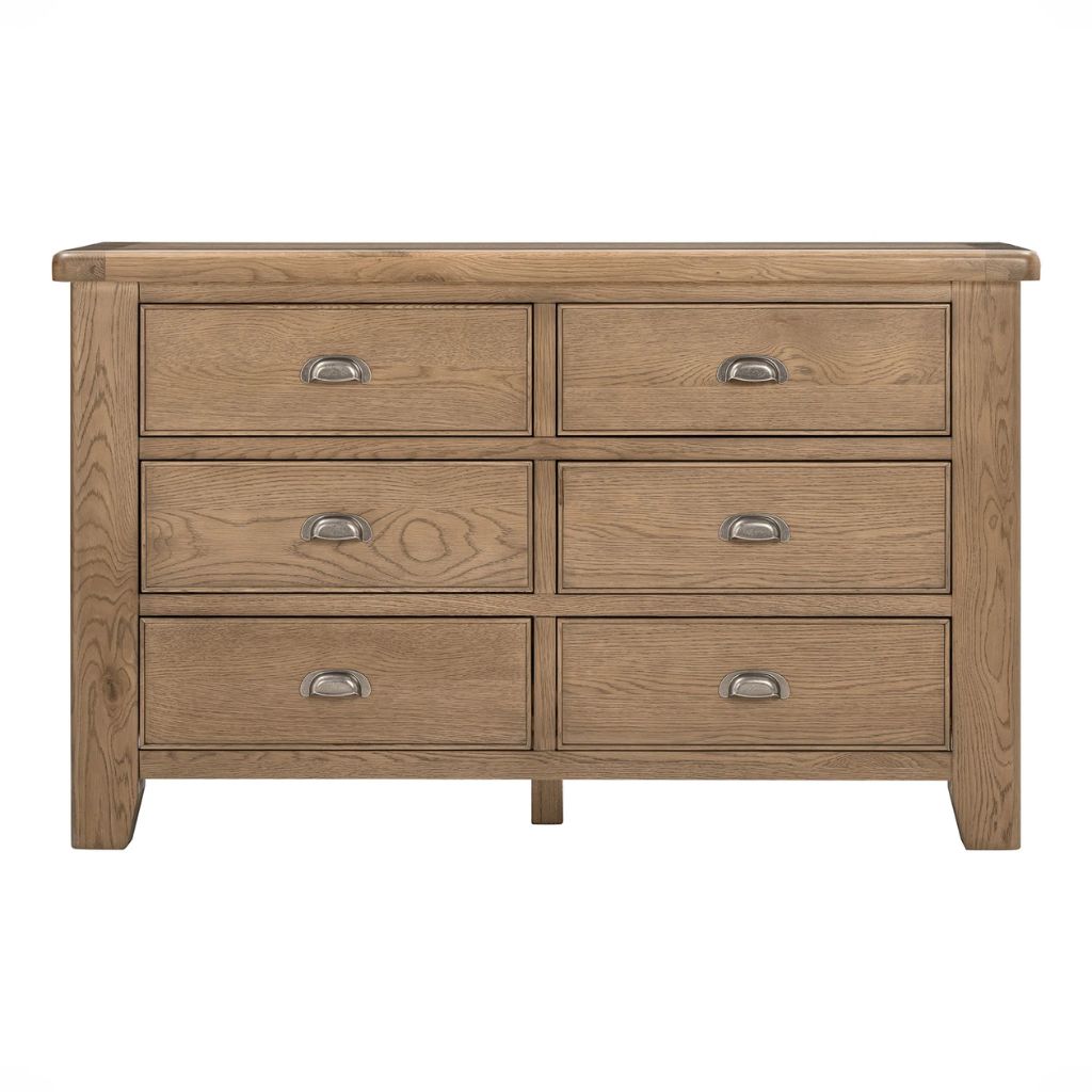 Chatsworth Oak 6 Drawer Chest - image 3