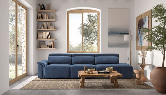 Evelin Italian Leather sofa | Electric Slider