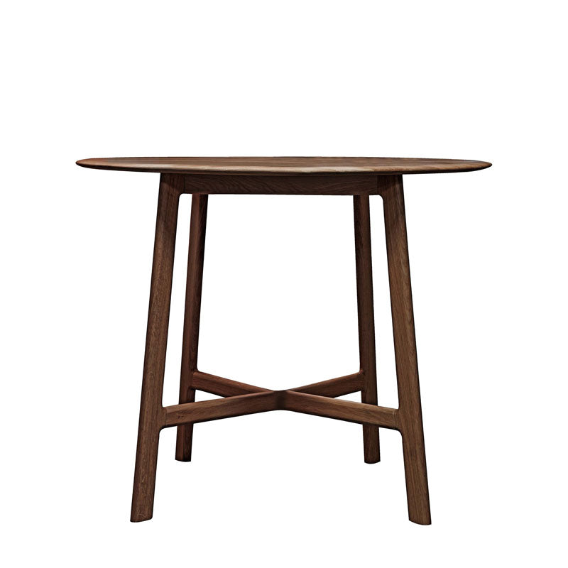 Madrid Round Dining Table Walnut