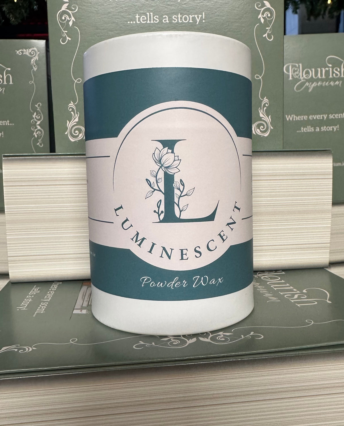 Luminescent Powder Wax 300g | Scent Free