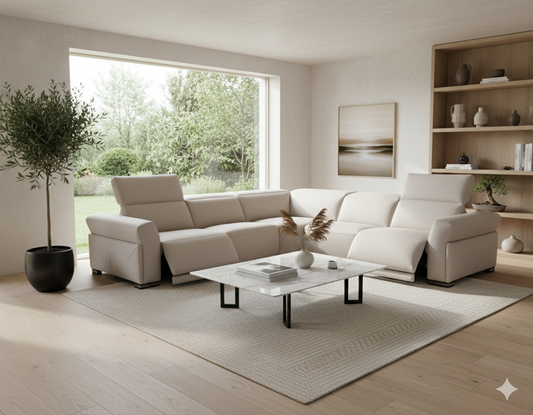 Genesis Electric Recliner Sofa By Incanto Italia