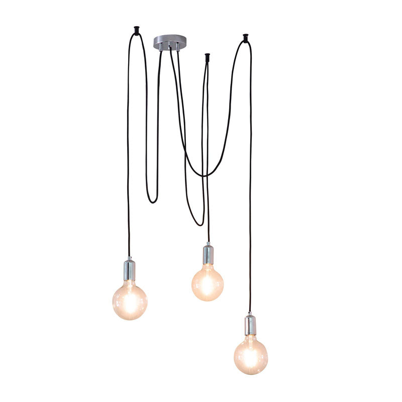 Studio 3 Cluster Pendant Light Chrome