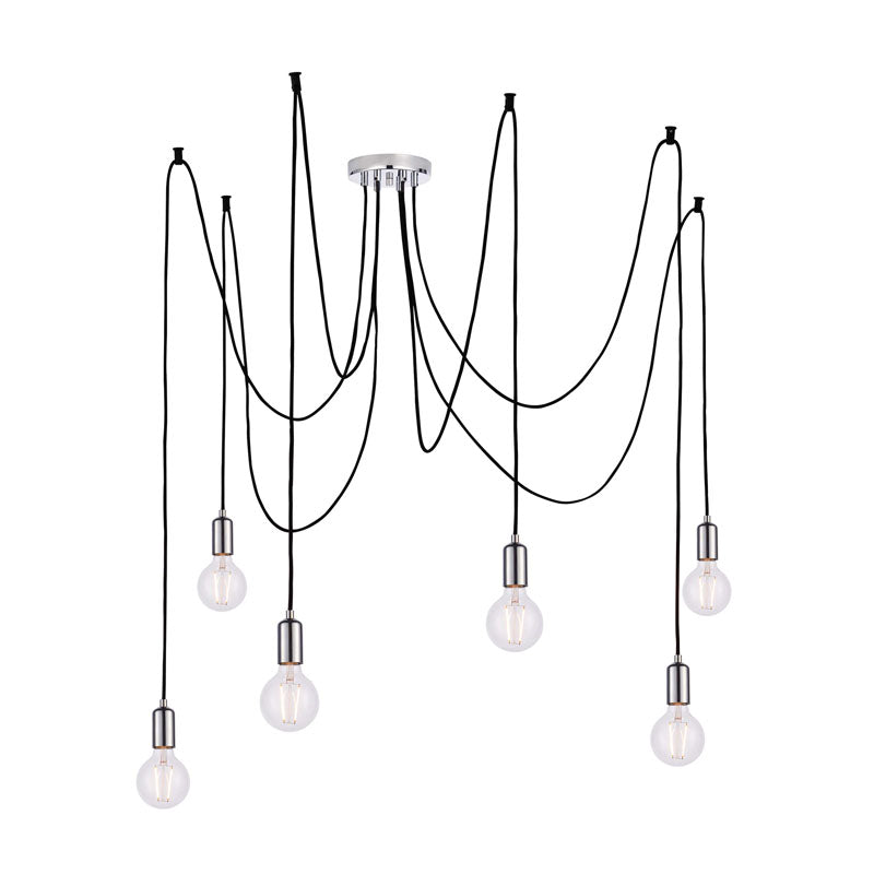 Studio 6 Cluster Pendant Light Chrome
