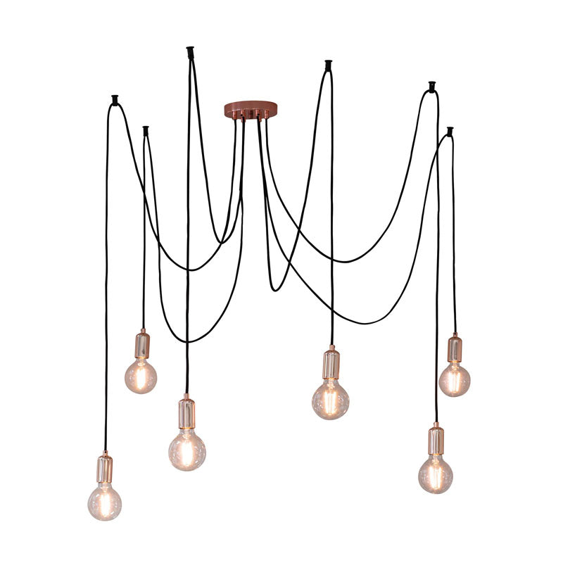 Studio 6 Cluster Pendant Light Copper