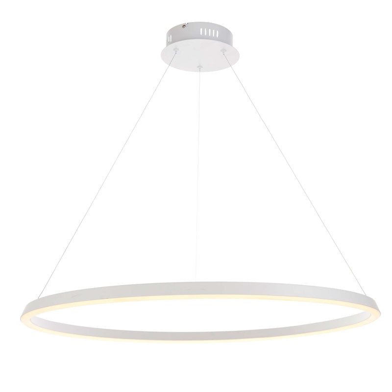 Staten 1 Pendant Light White