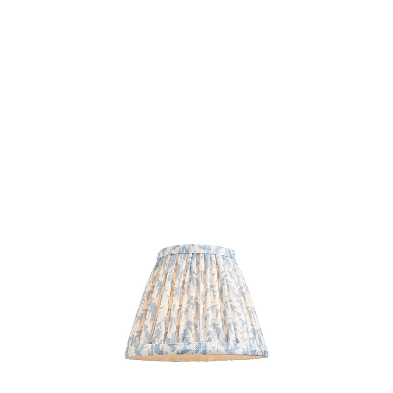 Leaf Shade Shell Bay Blue Fabric 122x85x160mm