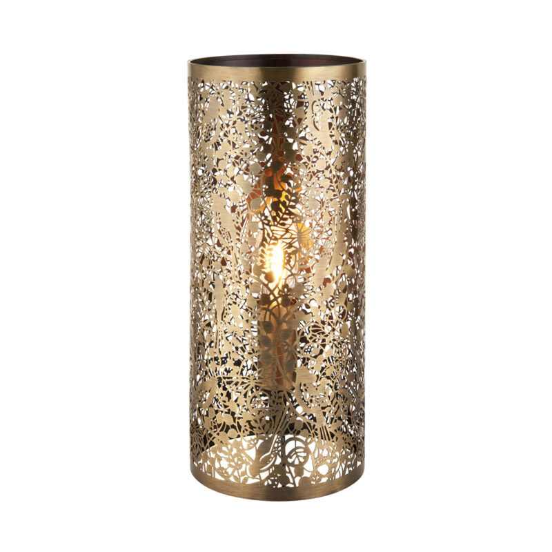 Secret Garden Table Lamp Antique Brass