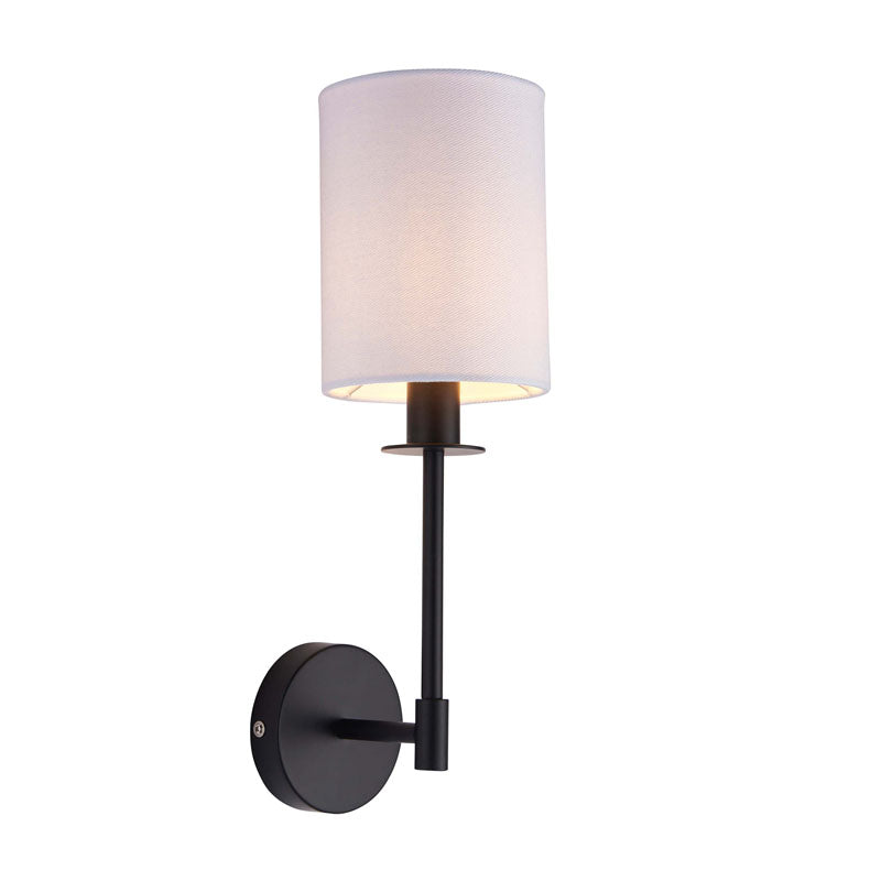 Sancerre 1 Wall Light Matt Black