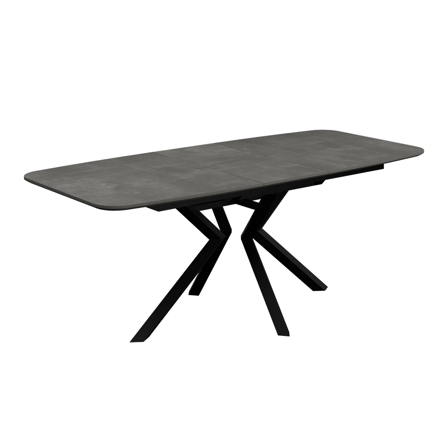 Lorenzo 160-200Cm Extending Ceramic Look Dining Table