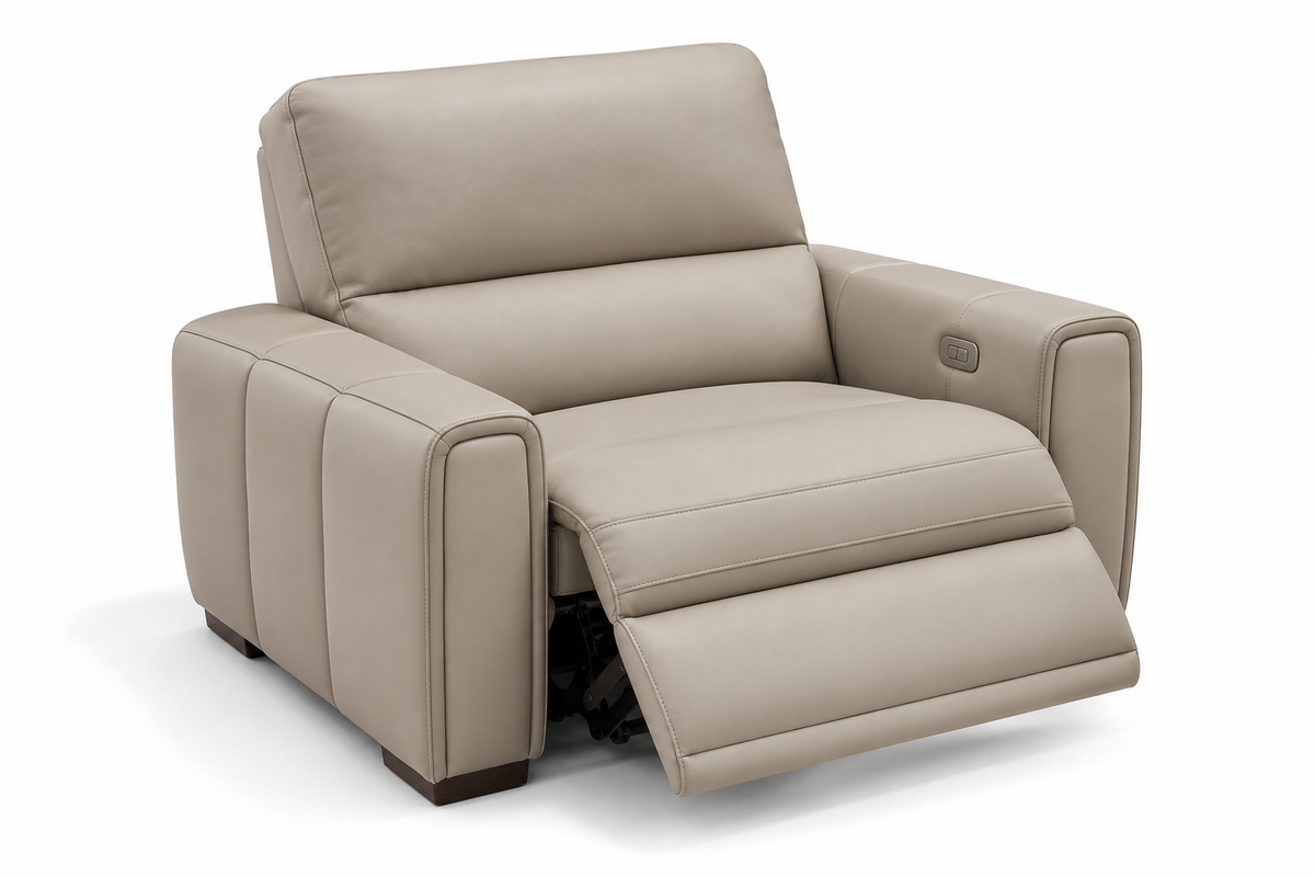 The Laila Power Armchair | Italian leather