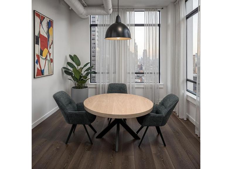 Manor Oak Round Dining Table