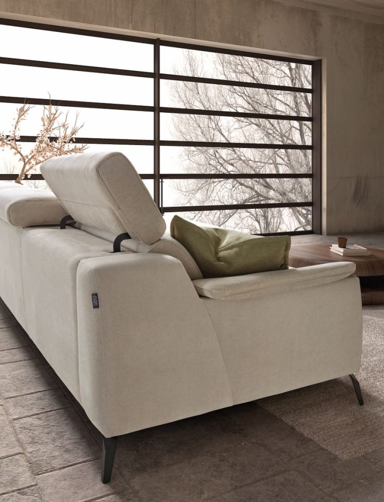 Padua Italian Leather sofa | Electric Slider