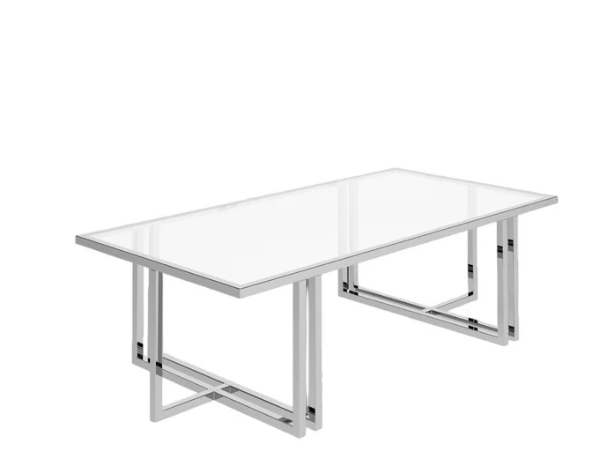 Nuno Clear Glass Coffee Table