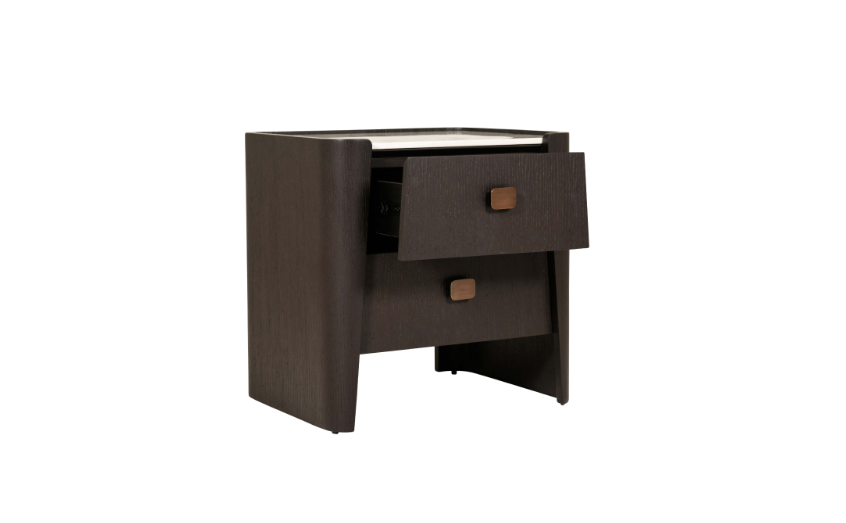 Rhodes 2 Drawer Bedside Table