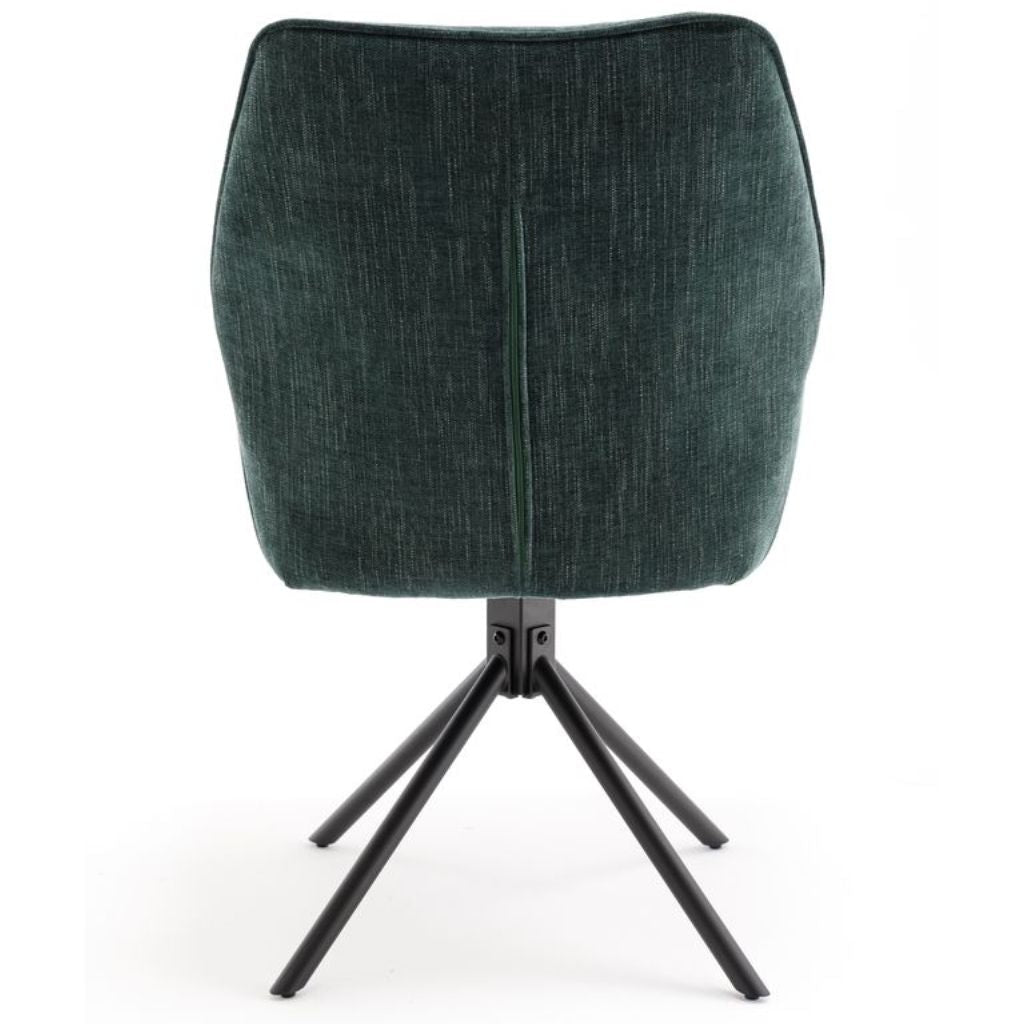Pair of Treviso Green Dining Chairs - image 8