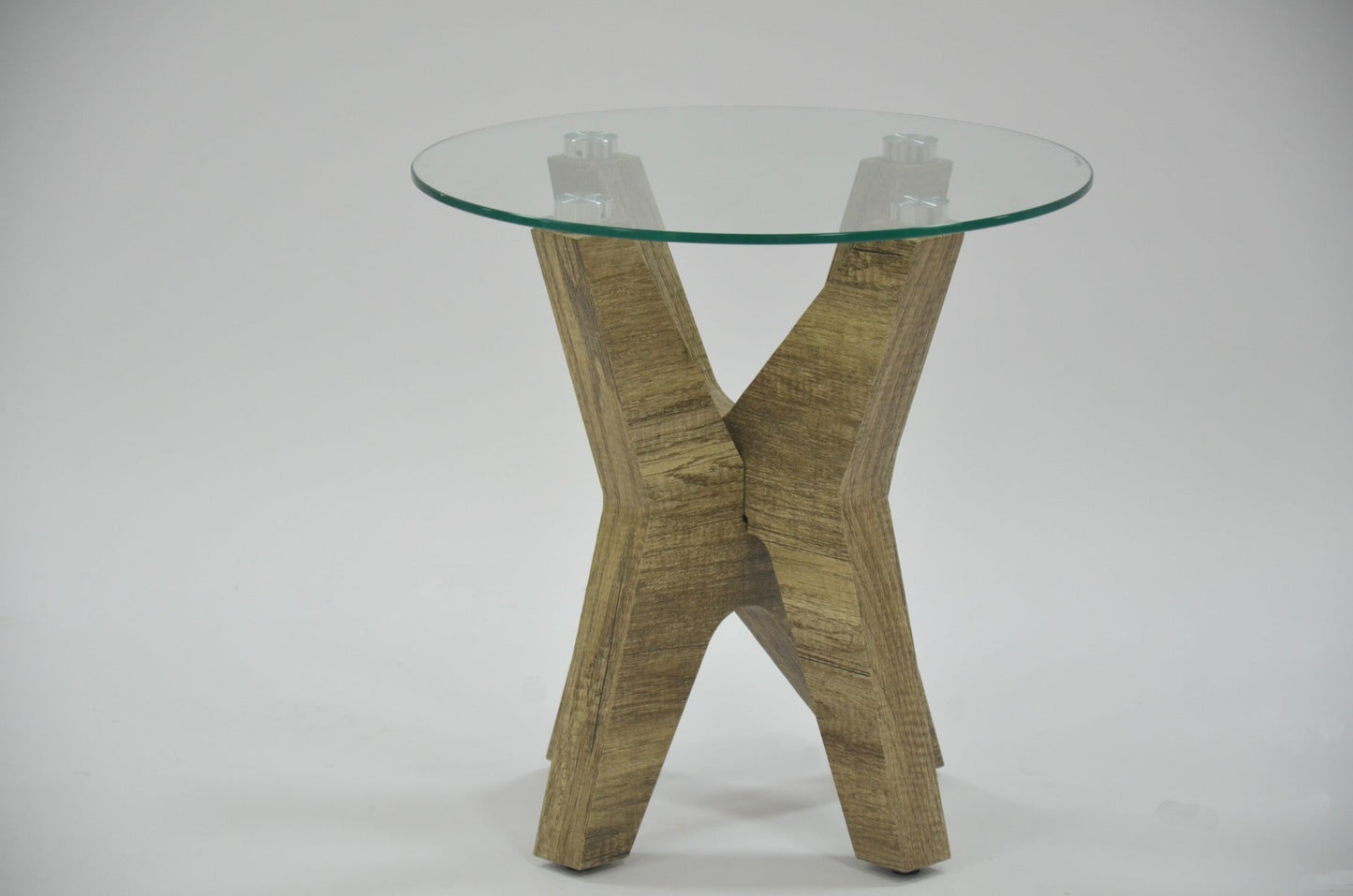 Grey Oak Canyon Lamp Table