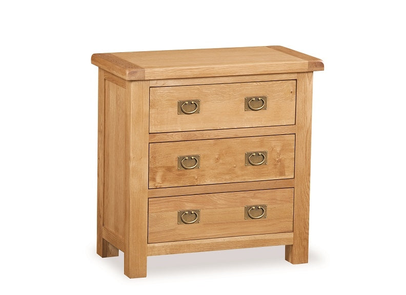 Salisbury Oak Three Drawer Chest