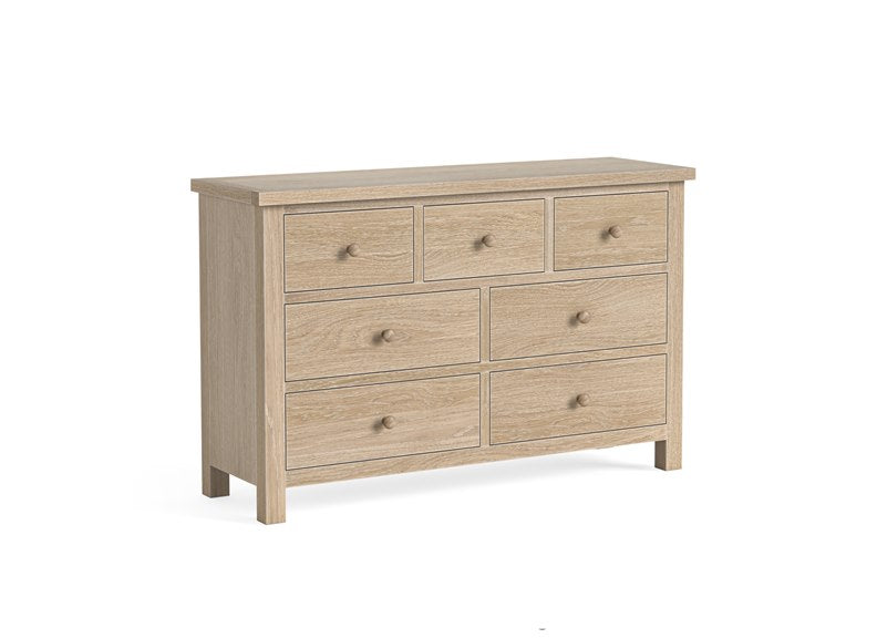Modern Country Oak 3 Over 4 Chest – Stylish & Spacious Storage