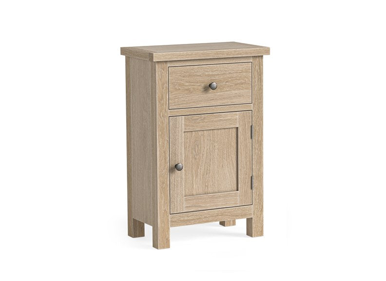Modern Country Oak Telephone Cupboard