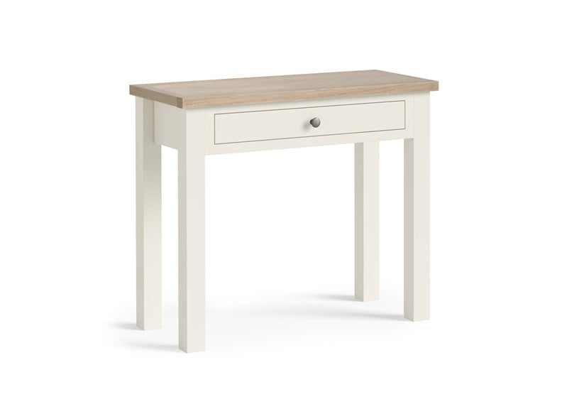 Modern Country Coconut Single Drawer Desk