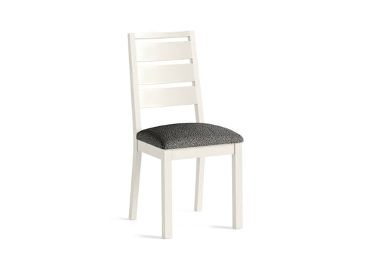 Modern Country Coconut Dining Chair (bouncle grey)