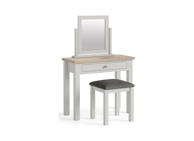 Modern Country Grey Single Drawer Desk