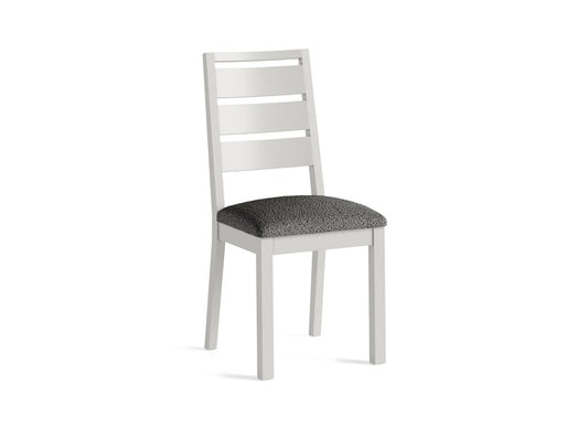 Modern Country Grey Dining Chair (bouncle grey)