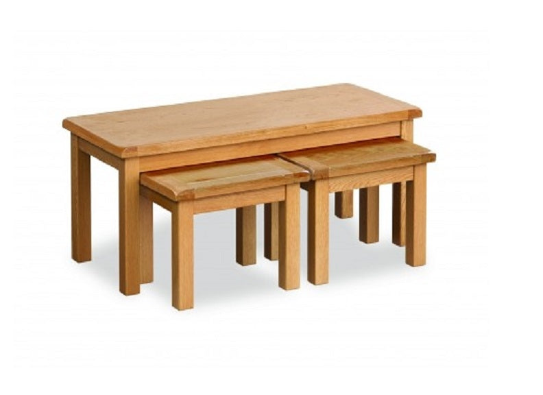 Salisbury Oak Long Nest Of Tables