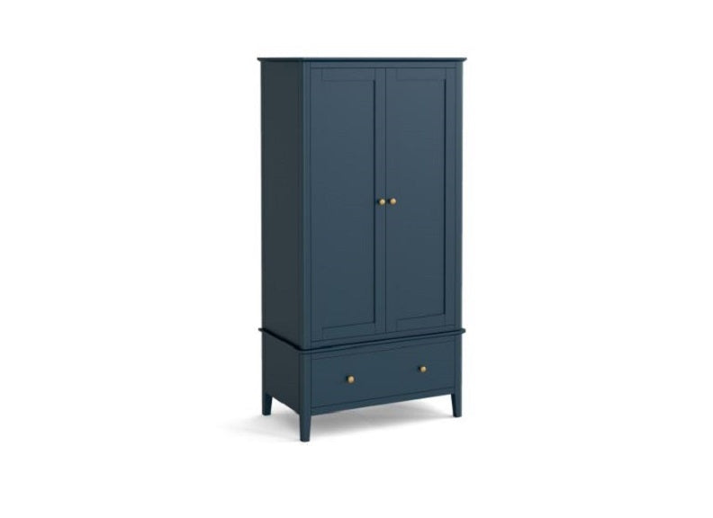 Harrowgate Blue Two Door Gents Wardrobe