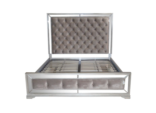 Jessica Mirrored Bed