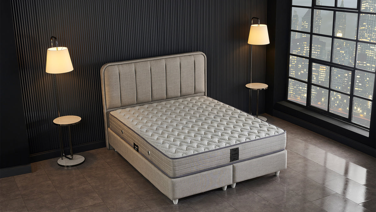 The Lapis Luxury Bed | Ottoman Storage