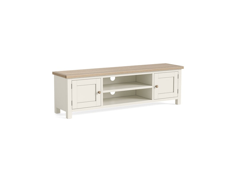 Modern Country Coconut Extra Large Rectangular Tv Stand