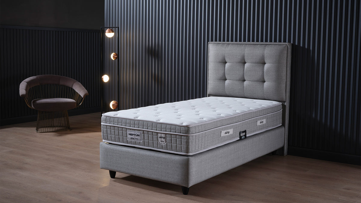 The Neptűne 3ft Bed & Mattress Set | Ottoman Storage