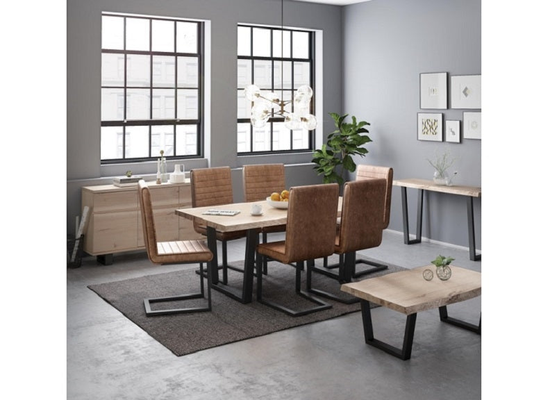 Oak Mill Tea Tree 3 Door 3 Drawer Sideboard