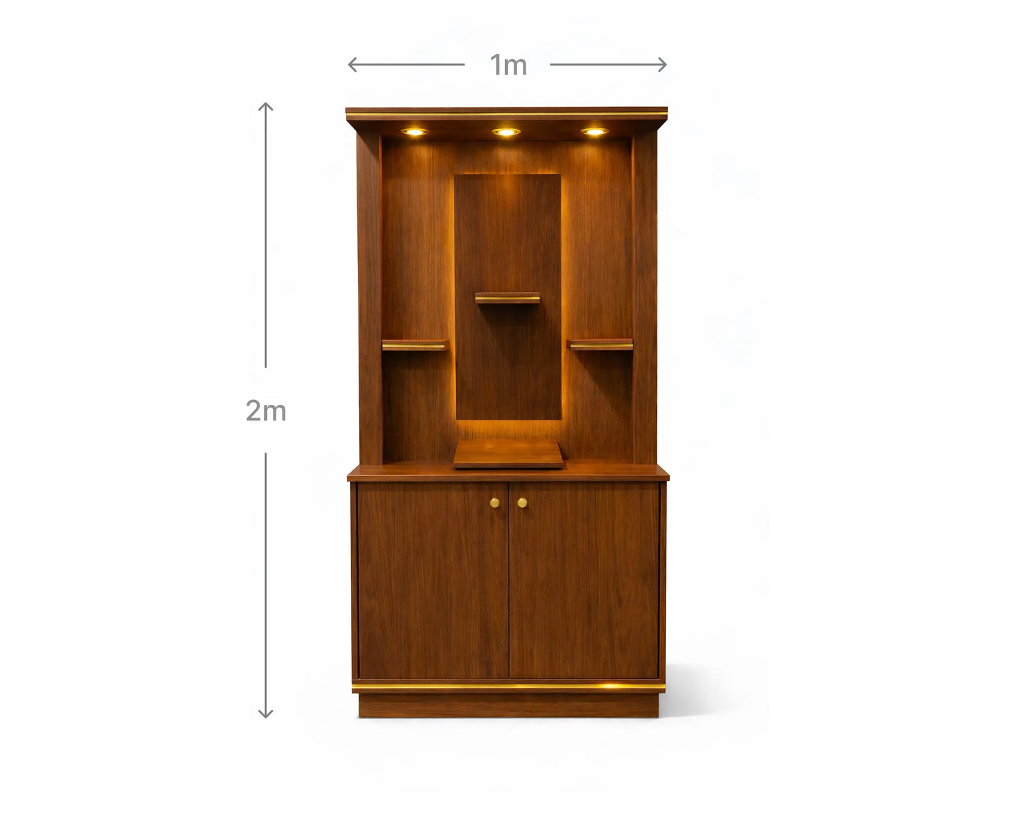 Serenity Prayer Unit – Base Edition | Walnut