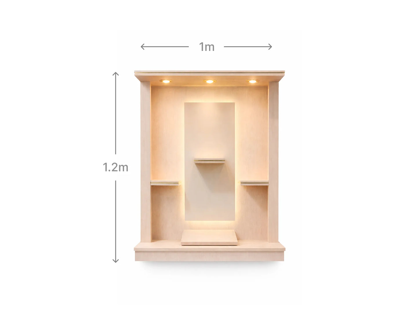 Serenity Prayer Unit – Floating Edition | Sandstone