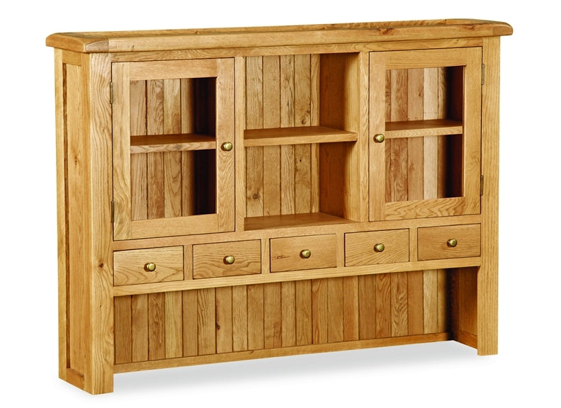 Salisbury Oak Large Buffet & Hutch