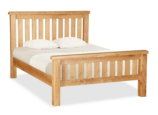 Salisbury Oak Slatted Bed