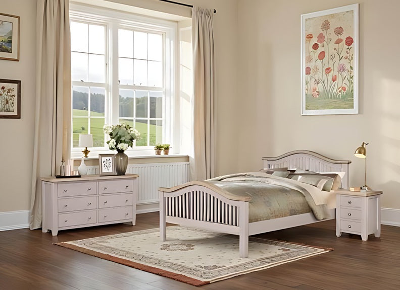 Salou Brushed Oak Bedside