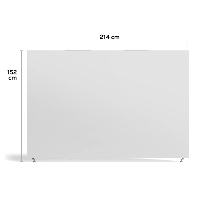 The Simple 140 Horizontal Wall Bed | With Idroflex Mattress | Multimo