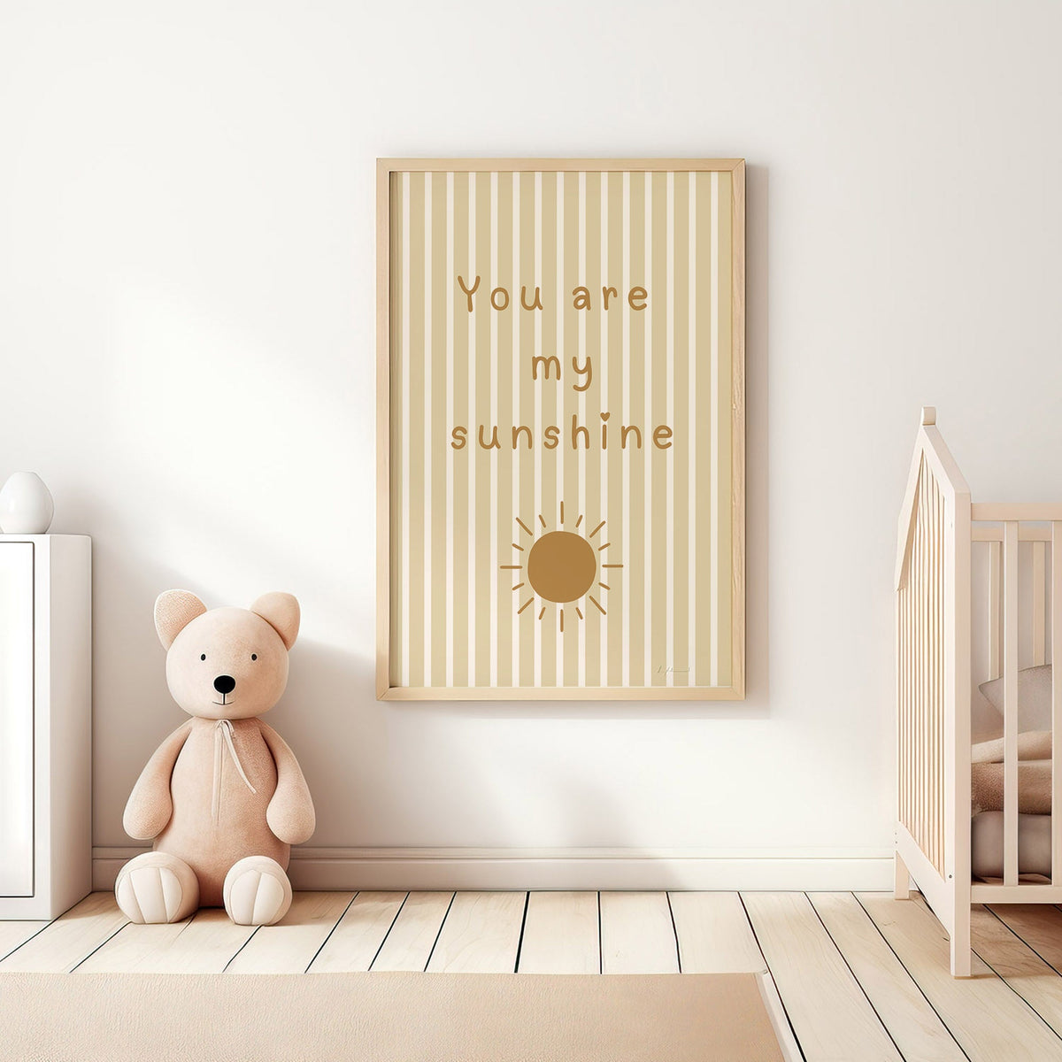 Sunset Personalised Name Print - Set of 3